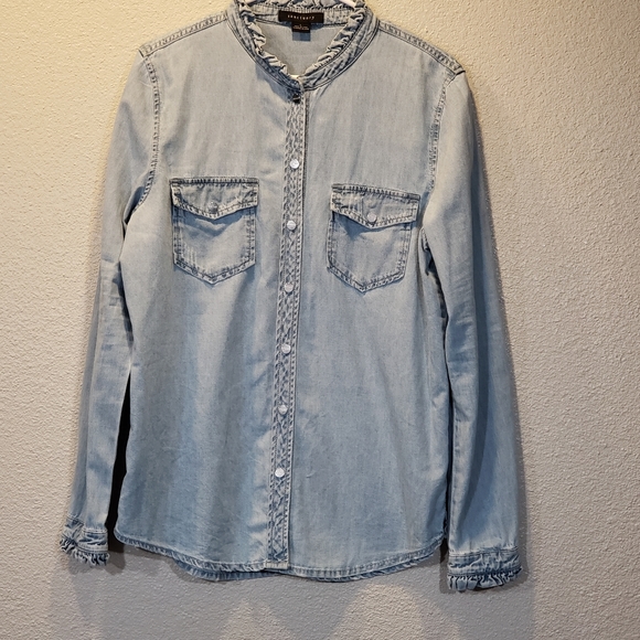 Sanctuary denim blouse - Picture 3 of 3